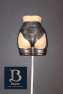 267x Butt with Lacey Panties Chocolate or Hard Candy Lollipop Mold